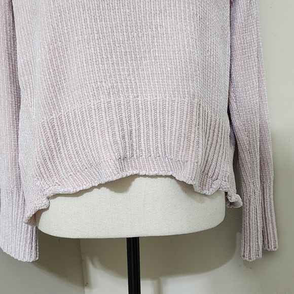 MM by My Michelle Oversized Soft Chenille Pullover Sweater Large Pink - Picture 5 of 11